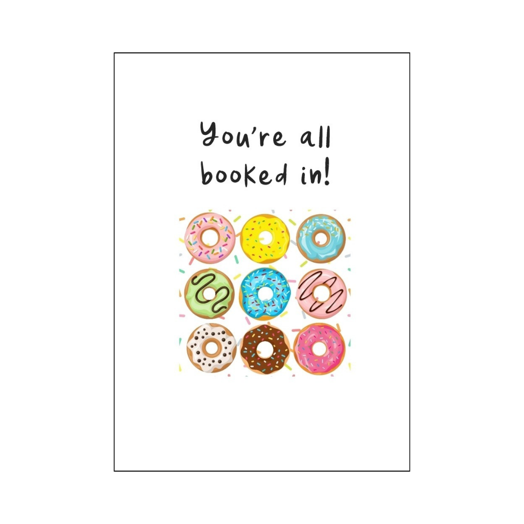 Doughnuts and Sprinkles Thank You Card