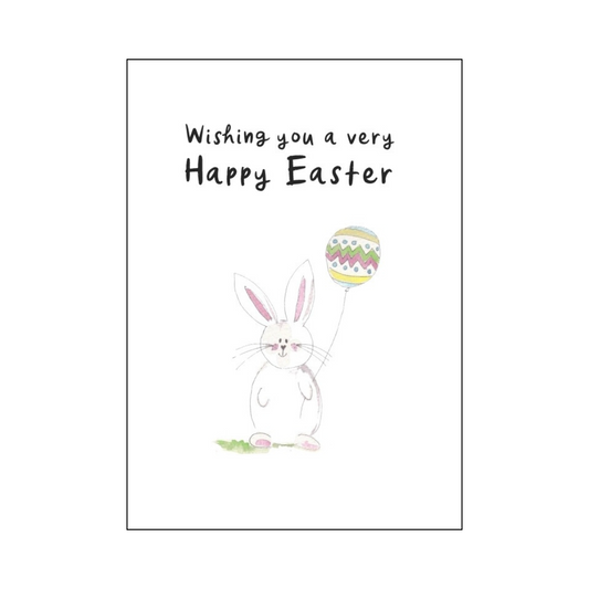 Happy Easter Bunny Geetings Card