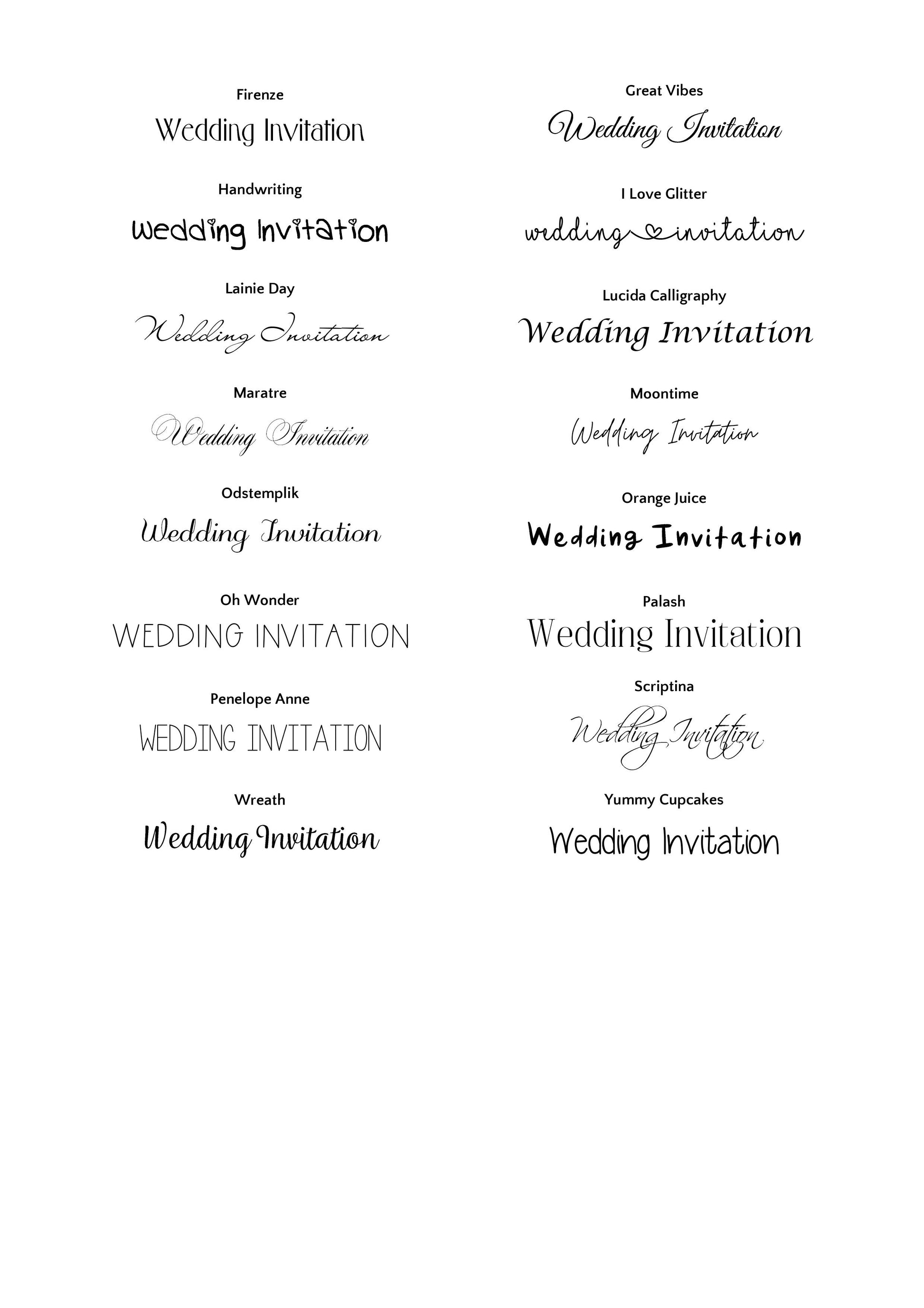 Font Library Contemporary and Fancy Fonts 2