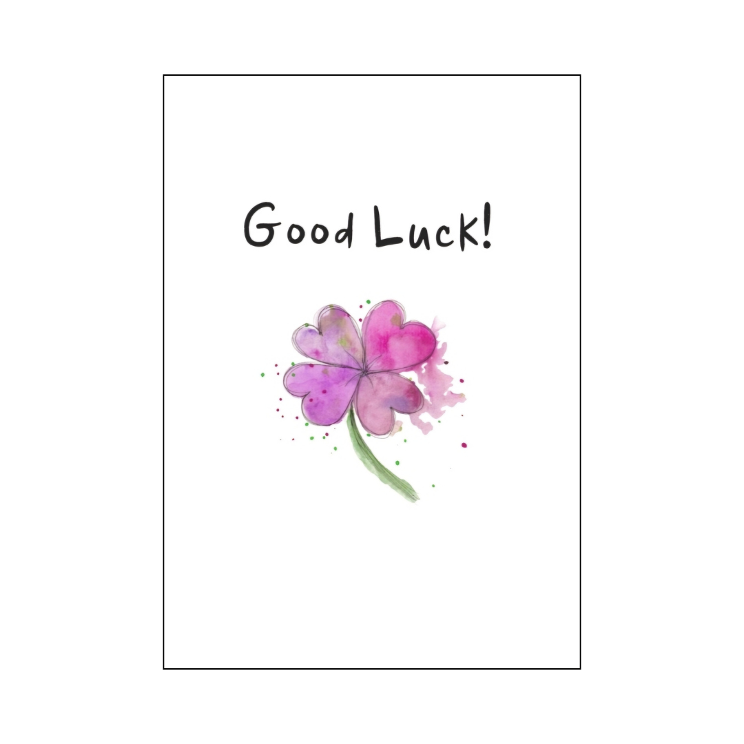 Good Luck business greetings cards