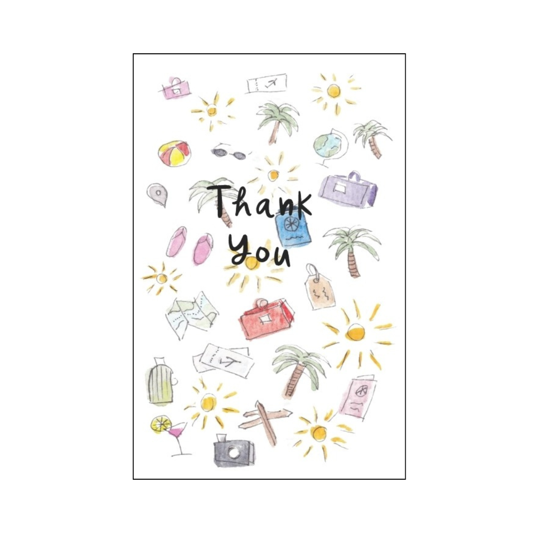 Holiday Icons Thank You Card