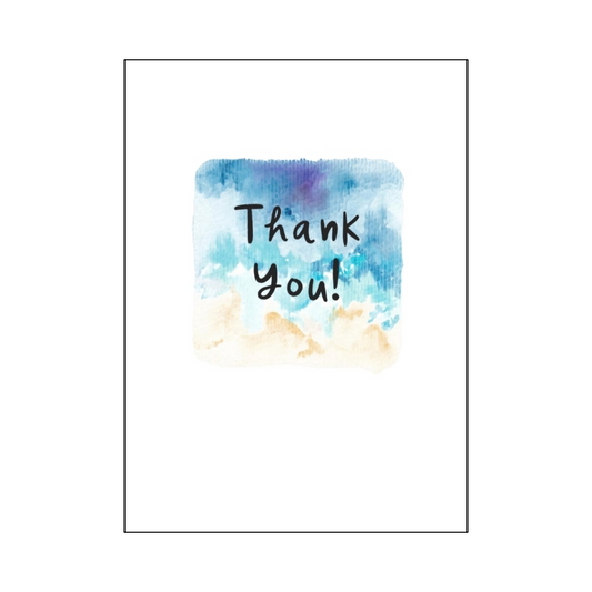 Ocean Vibes Thank You Card