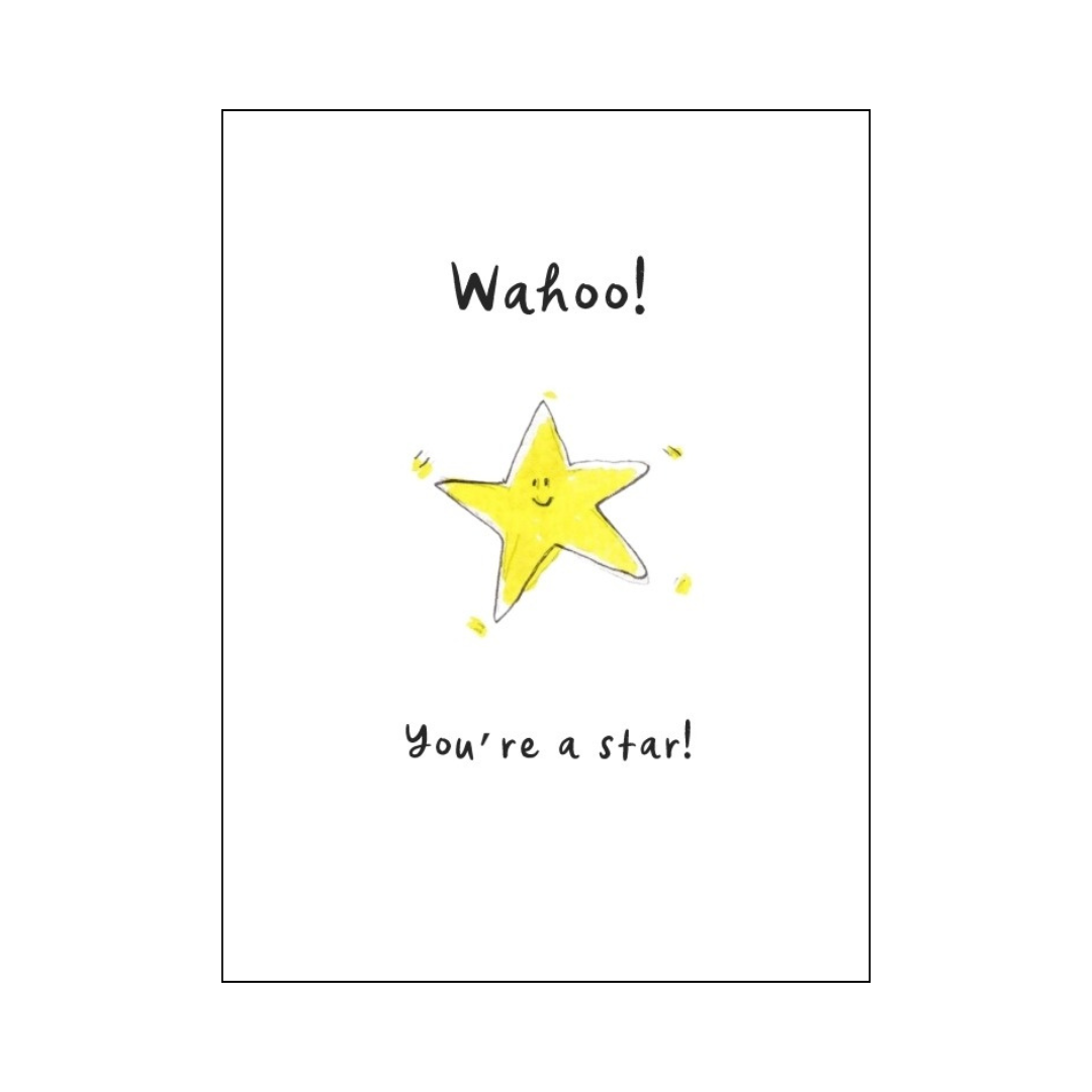 You're a Star Congratulations Greetings Card