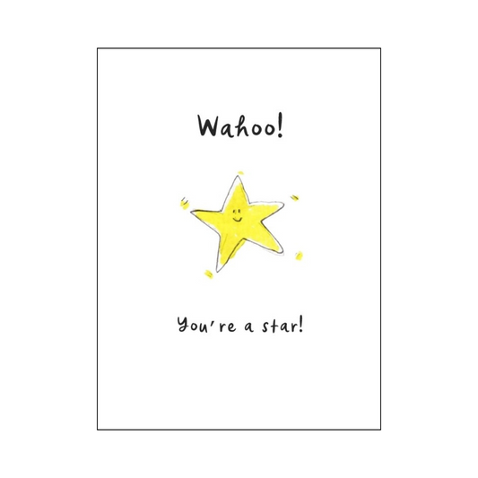 You're a Star Congratulations Greetings Card